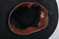 VICTORIAN RAILWAYS: An original Victorian Railways wide brim felt guard's hat - 3