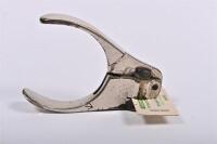 VICTORIAN RAILWAYS: A ticket nipper 4V, marked with a broad arrow