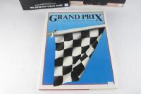 FORMULA 1: Three hardcover books detailing Formula 1.