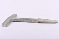 SQUARE KEY: A modern example of metal square key for railway carriage - 3
