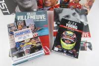 F1 DRIVERS: A group of books detailing F1 drivers. - 2