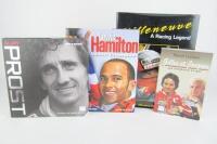 F1 DRIVERS: A group of books detailing F1 drivers. - 7