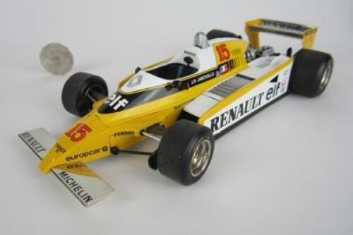 RENAULT: Exoto 1:18 scale model of a Renault RE-20 Turbo, as driven by J.P.Jabouille.