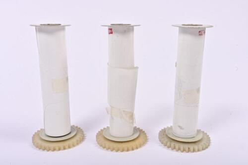 MET: Three mylar route number rolls from a Z class tram