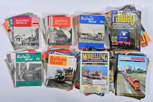 MAGAZINES: A collection of magazines relating to railways, including 1950/60s 'The Railway World' and The Railway Magazine' magazines