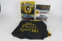 JOHN PLAYER SPECIAL: Three JPS related items (signed Richards)