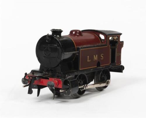 HORNBY: A Hornby clockwork O gauge 0-4-0 locomotive, LMS