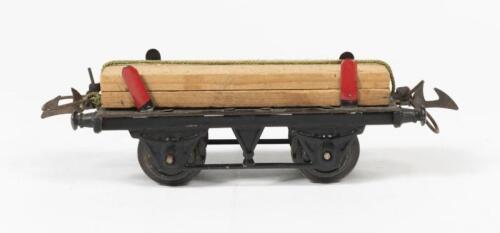 MECCANO: A Hornby O gauge flat wagon