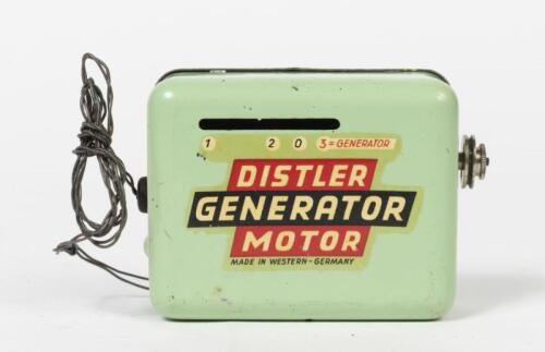 DISTLER: A 1960s 'Distler Generator Motor' electric train set controller