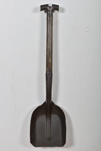 SHOVEL: A Fireman's coal shovel, 90cm long