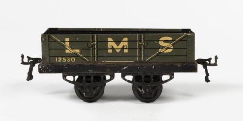 MECCANO: A Hornby O gauge lithograph printed tin wagon