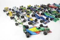 F1 MODELS: A quantity of 1:43 scale F1 models. - 2
