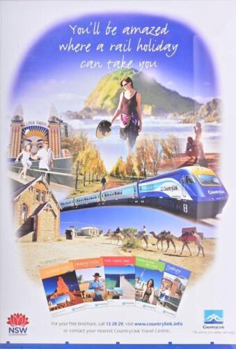 COUNTRY LINK: CountryLink XPT promotional poster, 'You'll be amazed ...'69.5 x 99.5cm