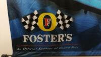 AGP: A Foster's (An Official Sponsor of Grand Prix) banner flag. - 5
