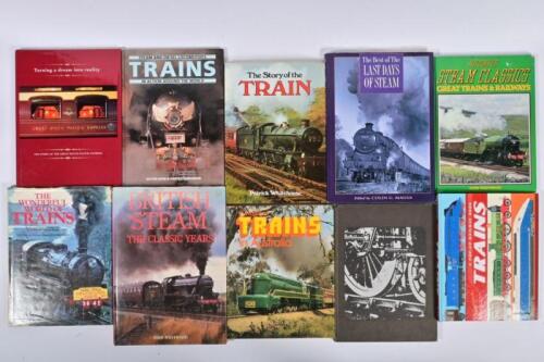 RAILWAYS: Ten books relating to railways and trains