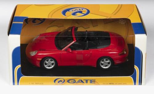 PORSCHE: A NOS 1:18 scale Gate Porsche Carrera convertible