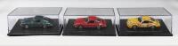 PORSCHE: Three NOS 1:43 scale Universal Hobbies Porsche 911 - Two 2.4L - LS 1973 & one 911 S #80 - 24H Le Mans 1972