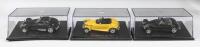 PLYMOUTH: Three NOS 1:43 scale Universal Hobbies Plymouth Prowler