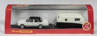 VALIANT: A NOS Limited Edition 1:87 scale Road Ragers 1963 Valiant Ap5 and Highway Cruiser Caravan set