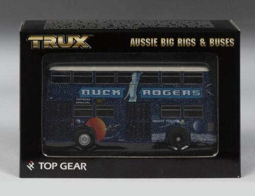 SYDNEY ATLANTEAN: A NOS 1:76 scale Trux 1970 Sydney Atlantean Double Decker bus - Buck Rogers night tours;