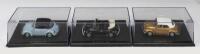 VOLKSWAGEN: Three NOS 1:43 scale Universal Hobbies Volkswagen Beetle 1303