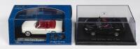 FORD: Two NOS 1:43 scale MiniChamps & Universal Hobbies Ford Mustang 1964 & Mach III 1994