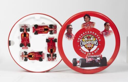 INDY: Four NOS 14:3 scale Action Indy Ganassi Racing - Zanardi/Montoya/Vasser" - 1996/1997/1998/1999 Champions
