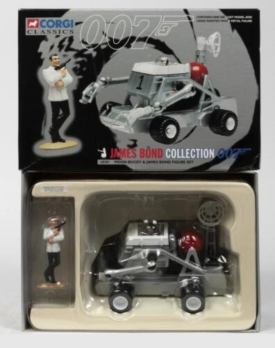JAMES BOND: A NOS scale model Corgi Jame bond Collection Moon Buggy & James Bond figurine set