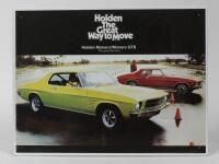 HOLDEN: A NOS reproduction Holden Monaro tin depicting two Holden Monaro/Monaro GTS 'The great Movers'