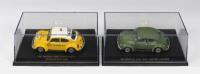 VOLKSWAGEN: Two NOS 1:43 scale Universal Hobbies VW Beetle 1303 'Big' Limited Edition & "A.D.A.C Road Patrol Car