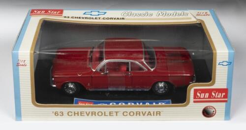 CHEVROLET: A NOS 1:18 scale Sun Star 1963 Chevrolet Corvair