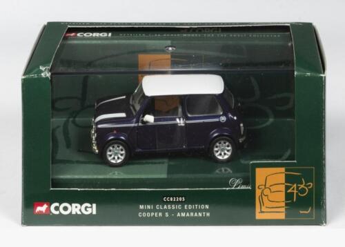 MINI COOPER: A NOS Limited Edition 1:36 scale Corgi Mini Cooper S - Amaranth with CoA