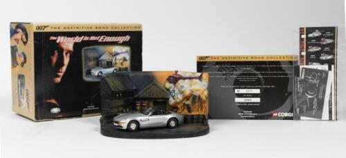 JAMES BOND: A NOS Limited Edition 1:36 scale Corgi The Definitive Bond Collection BMW Z8 & Diorama - The World Is Not Enough - with CoA