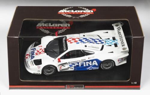 MCLAREN: A NOS 1:18 scale UT Models Mclaren F1 #8 J.Lehto/S.Soper