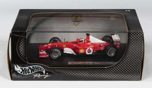 FERRARI F1: A NOS 1:43 scale Hot Wheel Ferrari F-2002 Rubens Barrichello #2