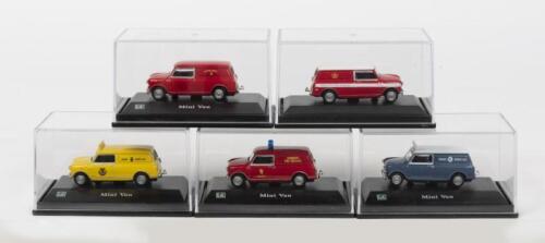 MINI: Five NOS 1:76 scale Hongwell Mini Vans