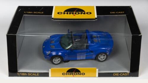 LOTUS: A NOS 1:18 scale Chrono Lotus Elise 1997