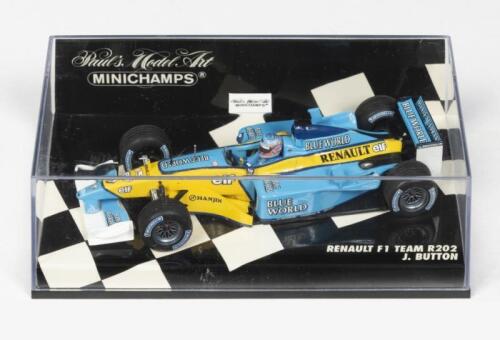 RENAULT F1: A NOS 1:43 scale Minichamps Renault F1 Team R202 - J.Button