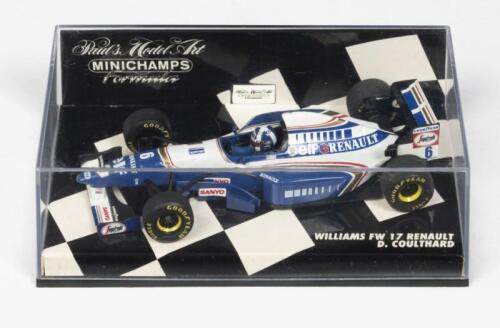 WILLIAMS - RENAULT: A NOS 1:43 scale Minichamps Williams FW17 Renault - D.Coulthard #6