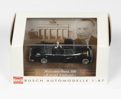 MERCEDES - BENZ: A NOS 1:87 scale Busch Mercedes - Benz 300 "Konrad Adenauer"