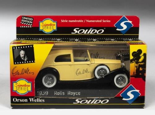 ROLLS ROYCE: A NOS Signed Limited Edition 1:43 scale Solido Signature Series Rolls Royce 1939