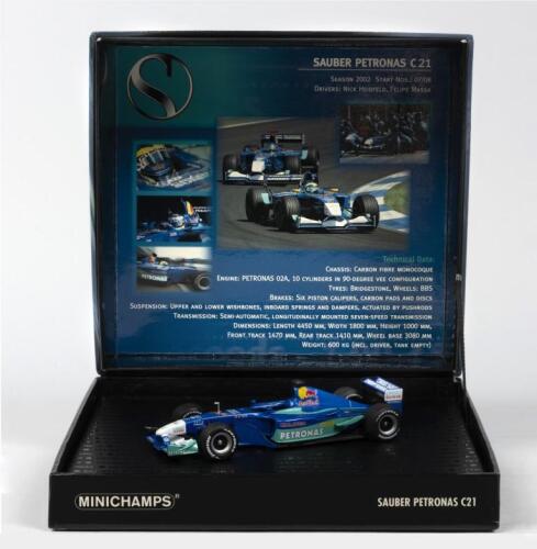SAUBER - PETRONAS: A NOS Limited Edition 1:43 scale Minichamps Sauber - Petronas C21