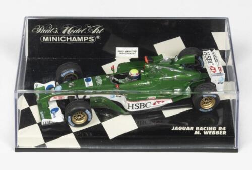 JAGUAR RACING: A NOS 1:43 scale Minichamps Jaguar Racing R4 - M.Webber #14
