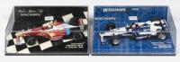 WILLIAMS F1: Two NOS 1:43 scale Minichamps Williams F1 - Williams BMW FW22 Showcar 2001 - J.P Montoya #6 & Williams Supertec FW21 - A.Zanardi 1999 #5