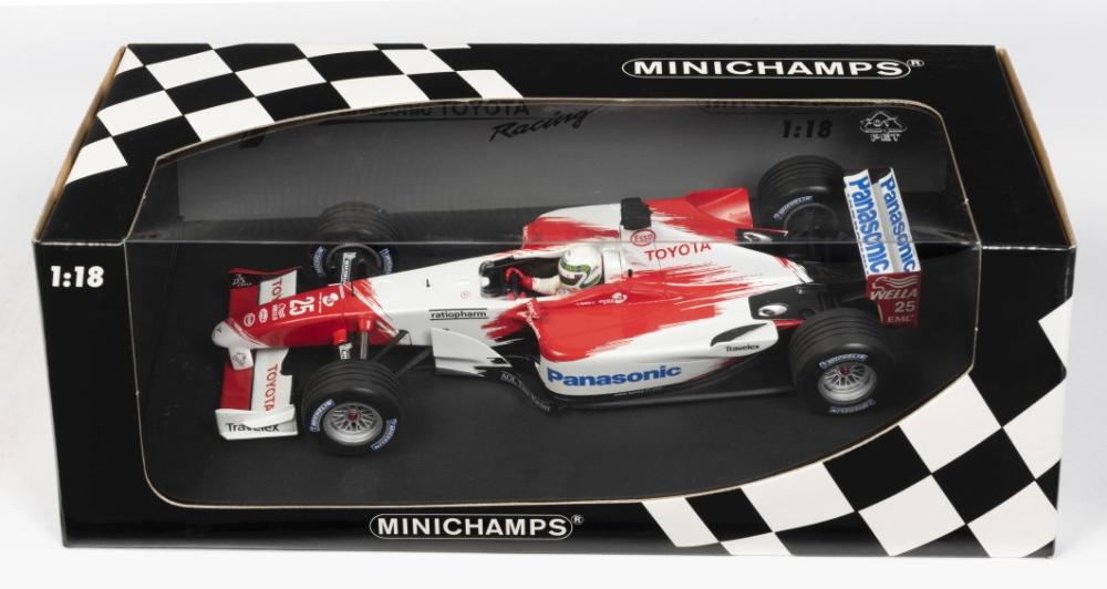 TOYOTA F1: A NOS 1:18 scale Minichamps Panasonic Toyota Racing