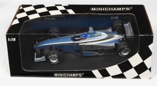 BAR F1: A NOS 1:18 scale Minichamps BAR 01 Supertec - J.Villeneuve - Test Car 1999