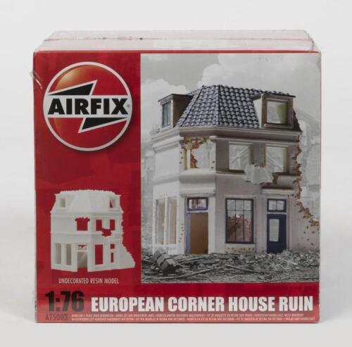 AIRFIX: A NOS Sealed 1:76 scale European Corner House Ruin model kit