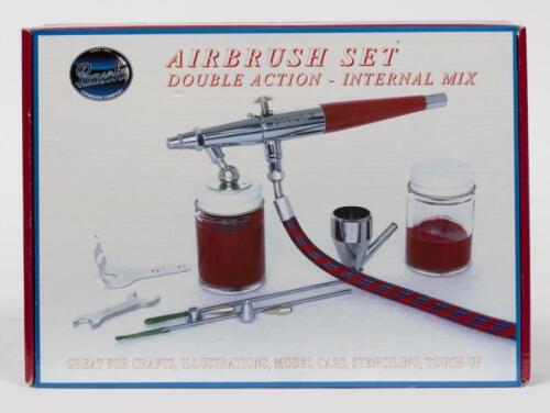PAASCHE: A NOS Airbrush Set Double Action - Internal Mix