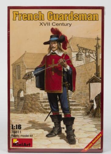 MINIART:A NOS Sealed 1:16 scale French Guardsman XVII Century model kit
