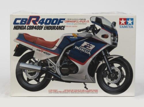 TAMIYA: A NOS Sealed 1:12 scale Honda CBR400F Endurance model kit